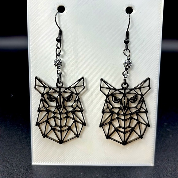 Owl Earrings - Picture 4 of 6